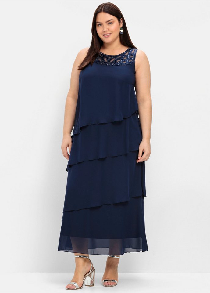 Sheego Etuikleid Abendkleid von Sheego