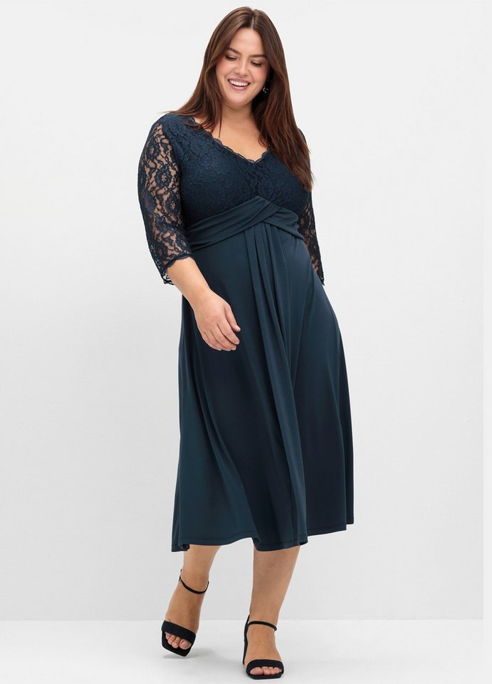 Sheego Etuikleid Abendkleid von Sheego