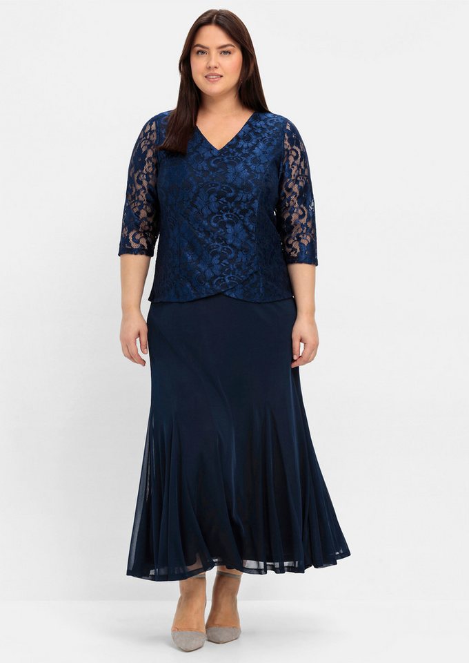 Sheego Etuikleid Abendkleid Sheego Etuikleid Abendkleid von Sheego