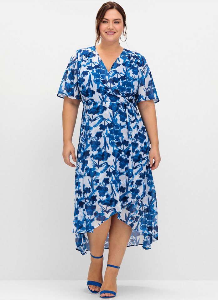 Sheego Etuikleid Chiffonkleid . von Sheego