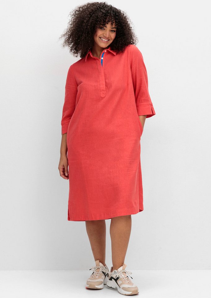 Sheego Etuikleid Hemdblusenkleid . von Sheego