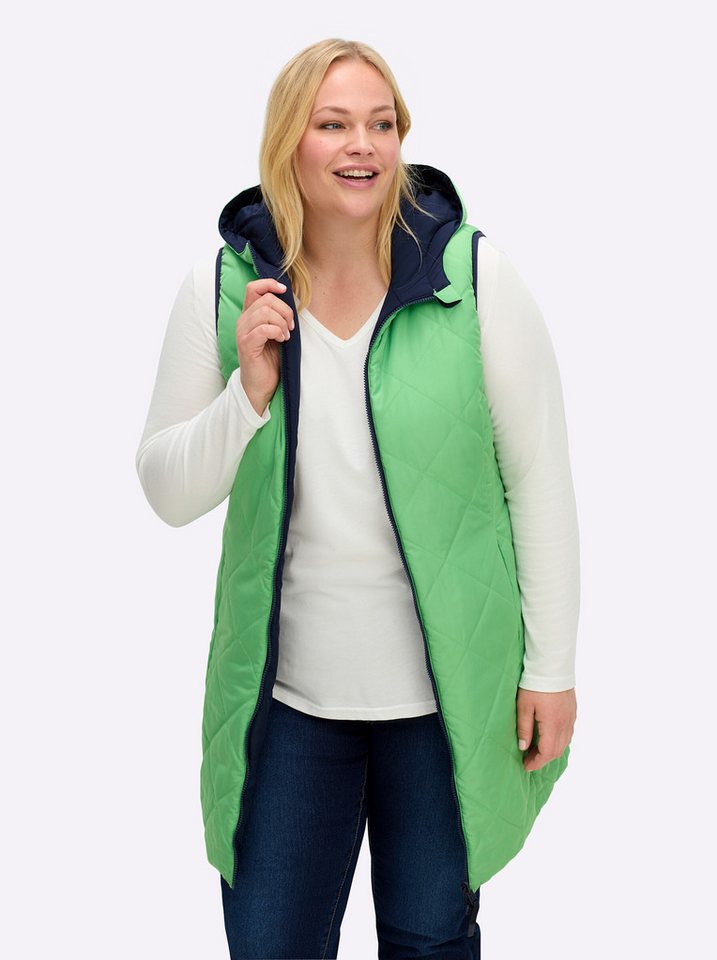 Sheego Jerseyweste Wendeweste . von Sheego