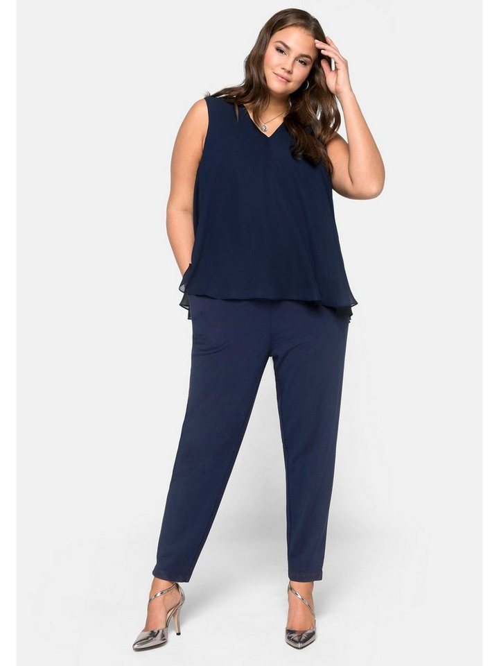 Sheego Jumpsuit Große Größen im Lagenlook von Sheego