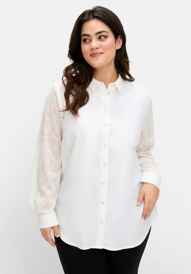 Sheego Klassische Bluse Hemdbluse von Sheego