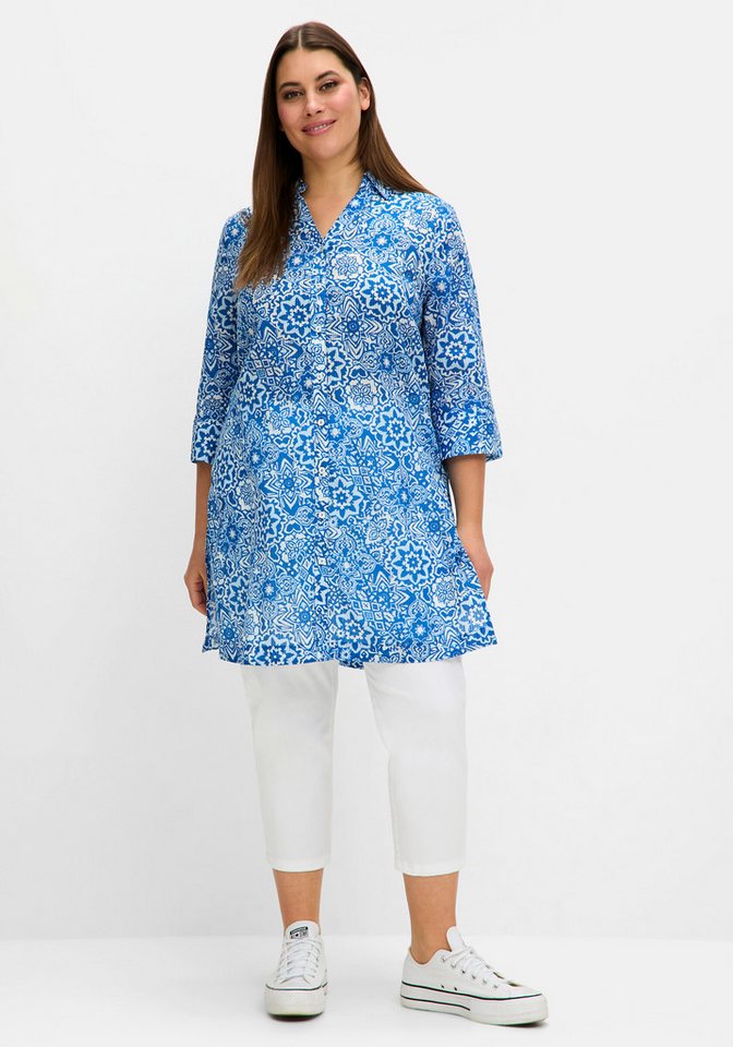 Sheego Klassische Bluse Hemdbluse von Sheego