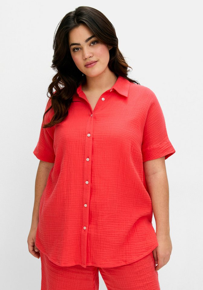 Sheego Klassische Bluse Hemdbluse von Sheego