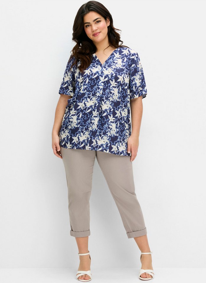 Sheego Klassische Bluse Tunika von Sheego