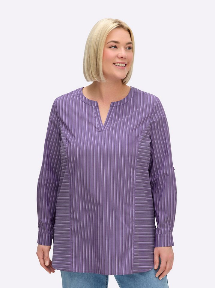 Sheego Klassische Bluse Tunika von Sheego