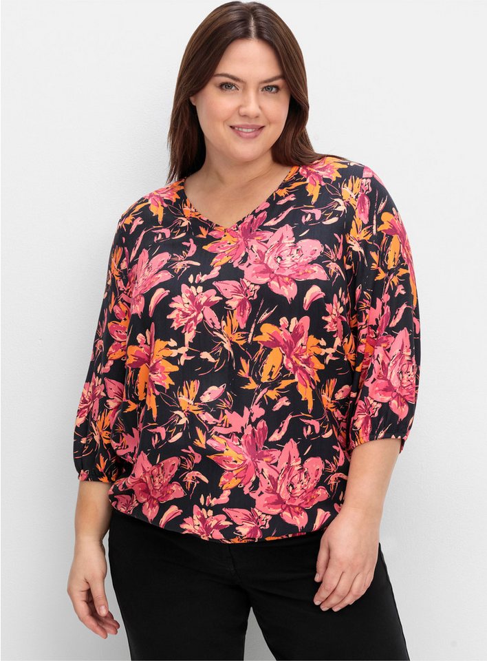 Sheego Klassische Bluse Tunika von Sheego