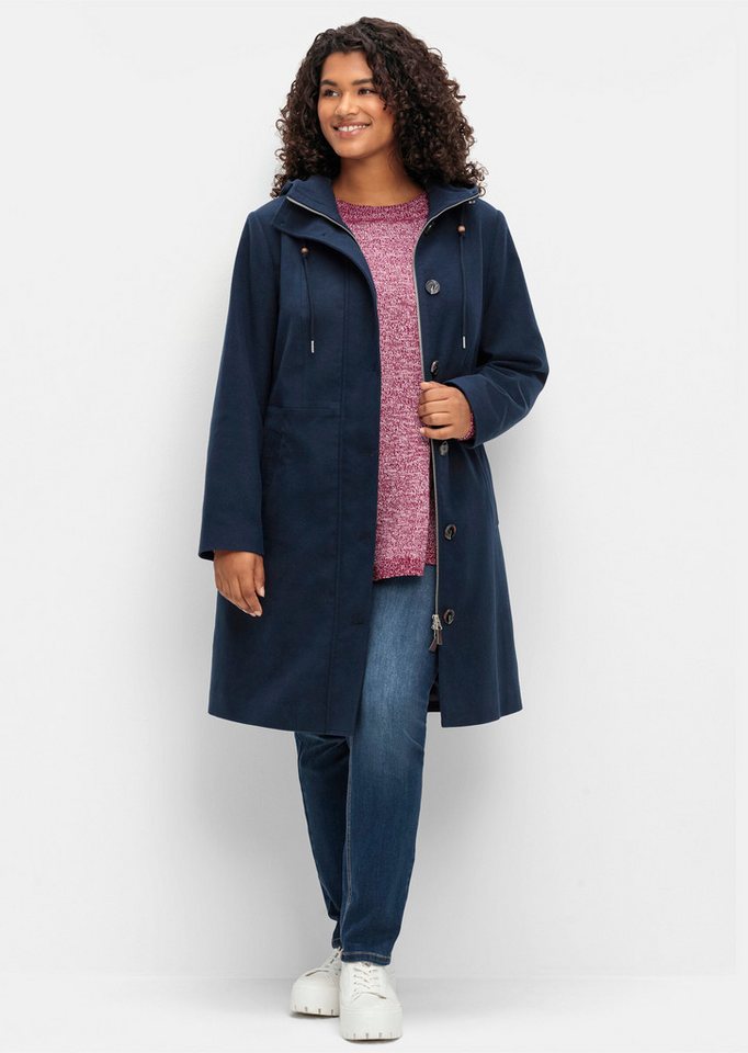 Sheego Langmantel Wintermantel von Sheego