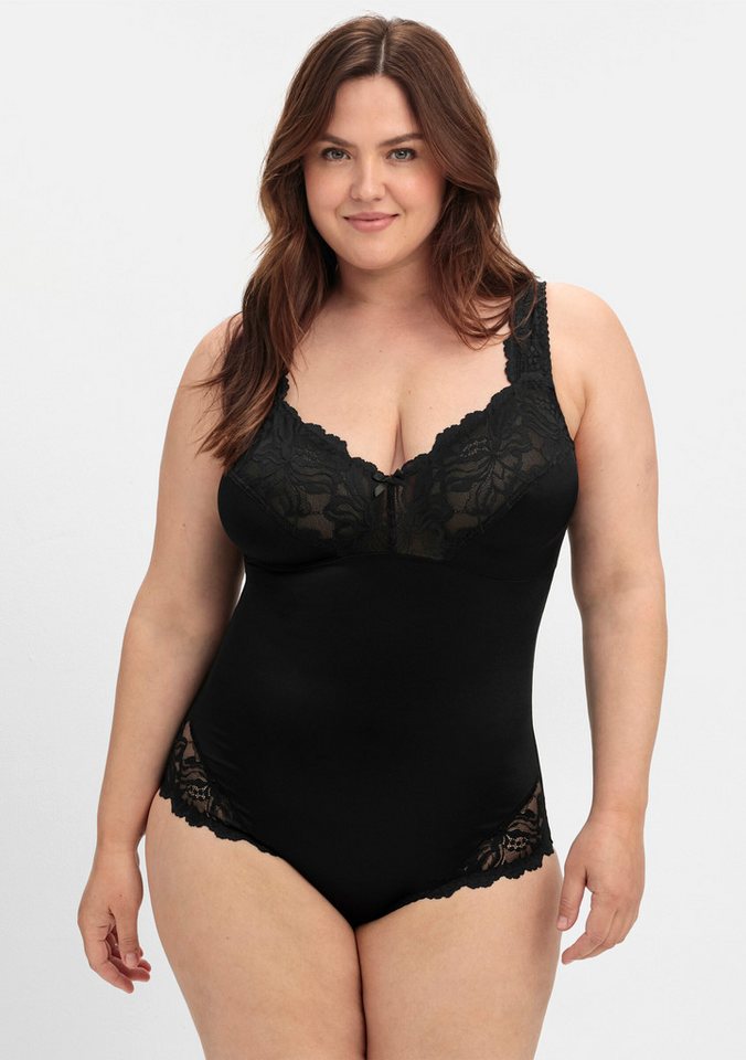 Sheego Miederbody Body Spitze von Sheego