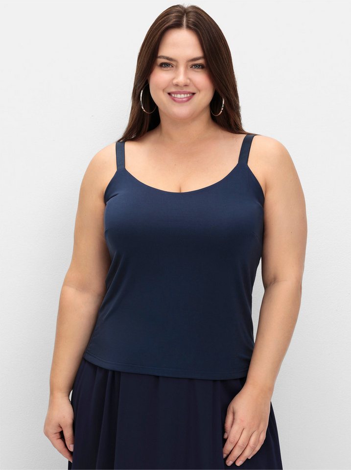 Sheego Shirttop Spaghettitop von Sheego