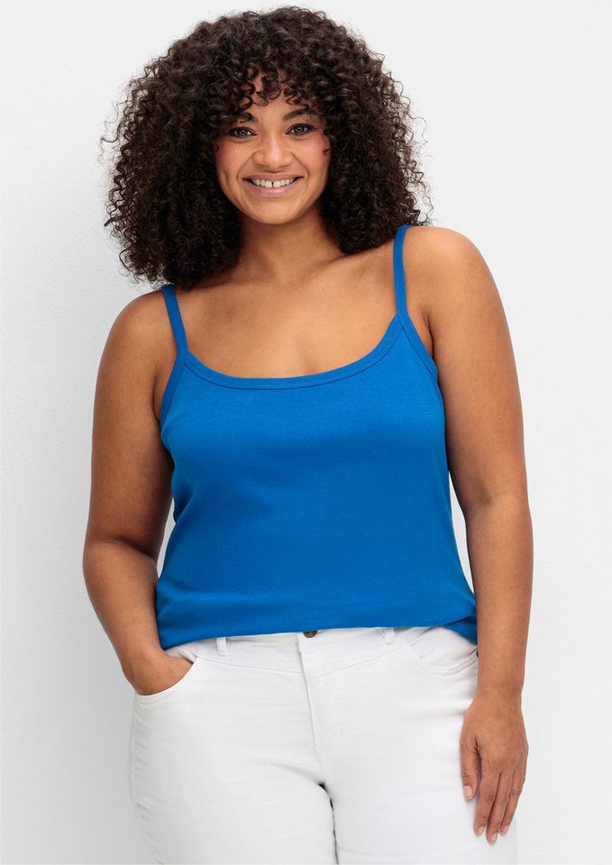Sheego Shirttop Spaghettitop von Sheego