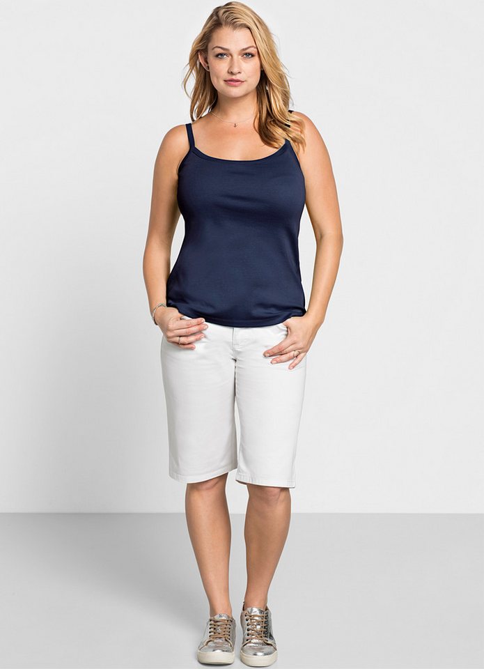 Sheego Shirttop Spaghettitop von Sheego