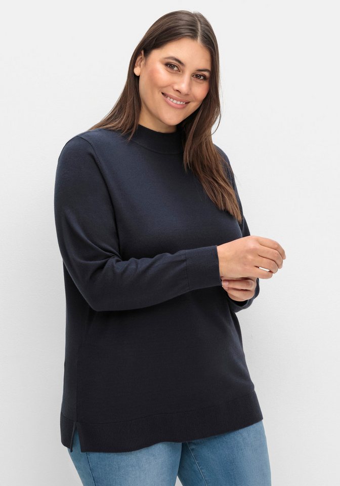 Sheego Strickpullover Feinstrickpullover von Sheego