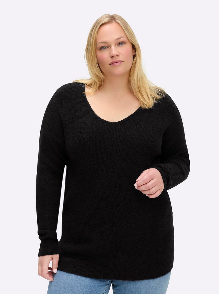 Sheego Strickpullover Pullover . von Sheego