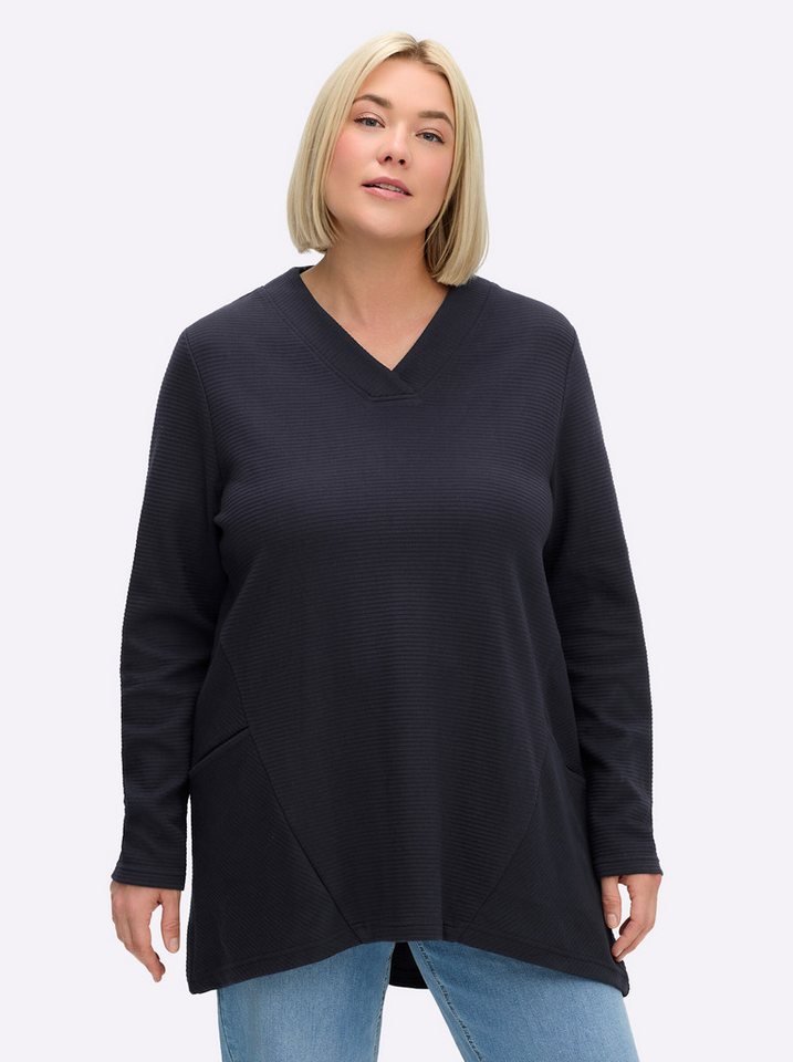 Sheego Sweater Sweatshirt von Sheego