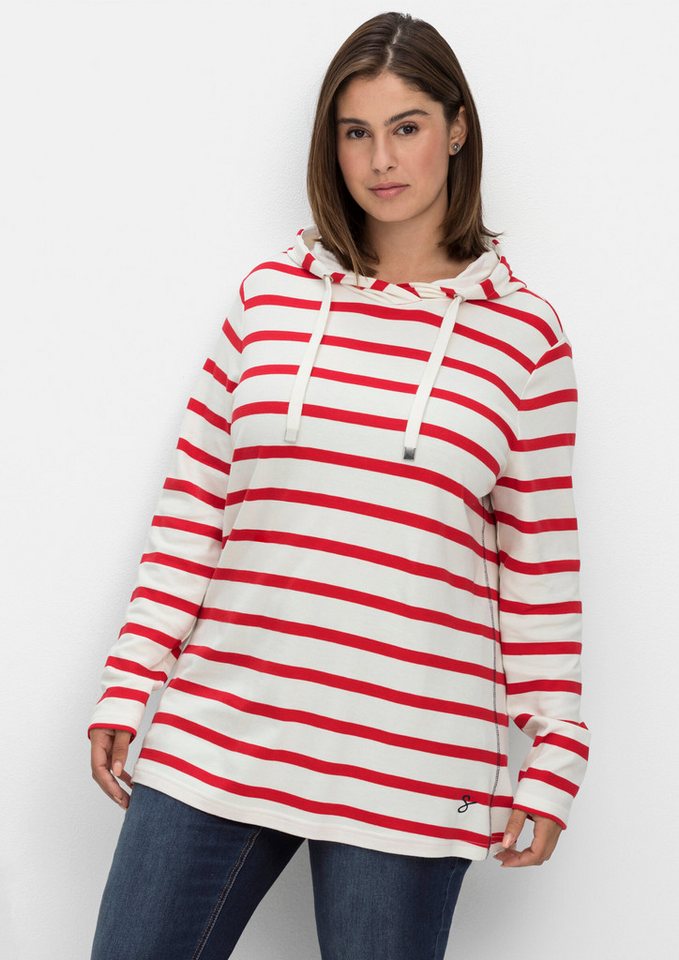Sheego T-Shirt Ringelshirt Sheego T-Shirt Ringelshirt von Sheego