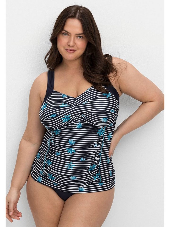 Sheego Tankini-Top Große Größen, mit Shaping-Einsatz von Sheego