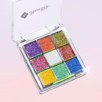 SheenEffect - 9-Colors Glittery Chameleon Eyeshadow Palette - Tipsy #03 Tipsy - 8g von SheenEffect