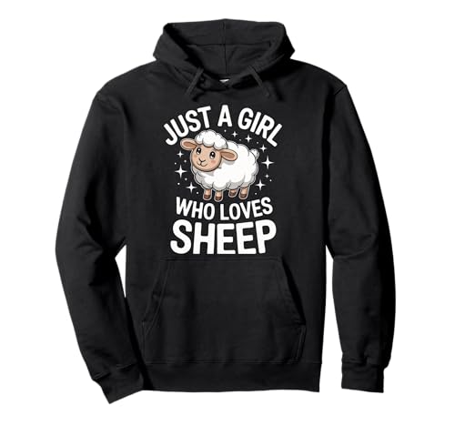 Schafe Nur EIN Mädchen, das Schafe liebt Pullover Hoodie von Sheep Farmer Lamb Sheeple Shepherd