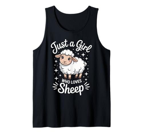 Schafe Nur EIN Mädchen, das Schafe liebt Tank Top von Sheep Farmer Lamb Sheeple Shepherd