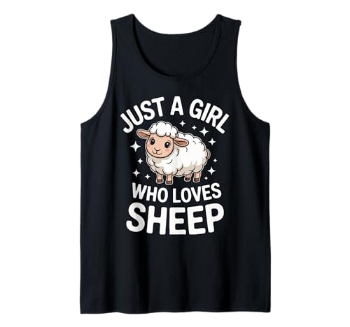 Schafe Nur EIN Mädchen, das Schafe liebt Tank Top von Sheep Farmer Lamb Sheeple Shepherd