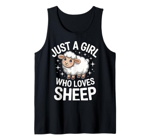 Schafe Nur EIN Mädchen, das Schafe liebt Tank Top von Sheep Farmer Lamb Sheeple Shepherd