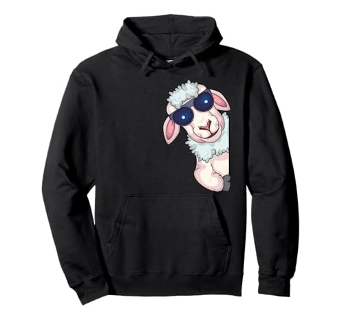 Schaf mit Sonnenbrille Schaf Liebhaber Kinder Schaf Pullover Hoodie Schaf mit Sonnenbrille Schaf Liebhaber Kinder Schaf Pullover Hoodie von Sheep Gifts For Men & Women