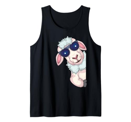 Schaf mit Sonnenbrille Schaf Liebhaber Kinder Schaf Tank Top Schaf mit Sonnenbrille Schaf Liebhaber Kinder Schaf Tank Top von Sheep Gifts For Men & Women