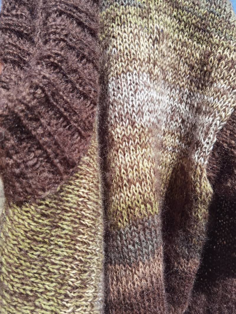 Herbst Schattierungen Wollpullover | Handgemachter Leichter Winterpullover von SheepCharm