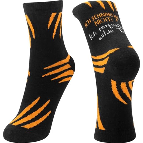 Sheepworld - 70203 - Zaubersocken, Ich schnarche nicht! Ich vertreibe wilde Tiere., Größe 41-46, für Herren Sheepworld - 70203 - Zaubersocken, Ich schnarche nicht! Ich vertreibe wilde Tiere., Größe 41-46, für Herren von Sheepworld