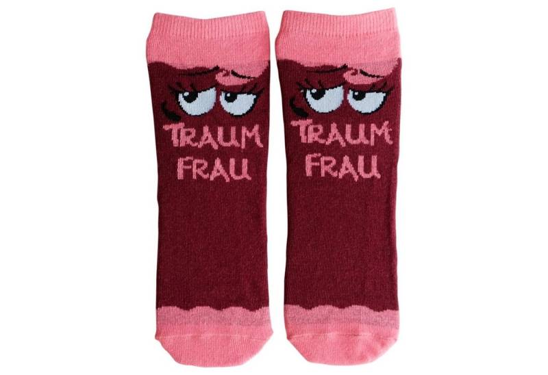 Sheepworld Freizeitsocken Zaubersocken Motiv »Traumfrau« (Packung, 1-Paar, 1 Set) mit Logoschriftzug "Traumfrau" von Sheepworld