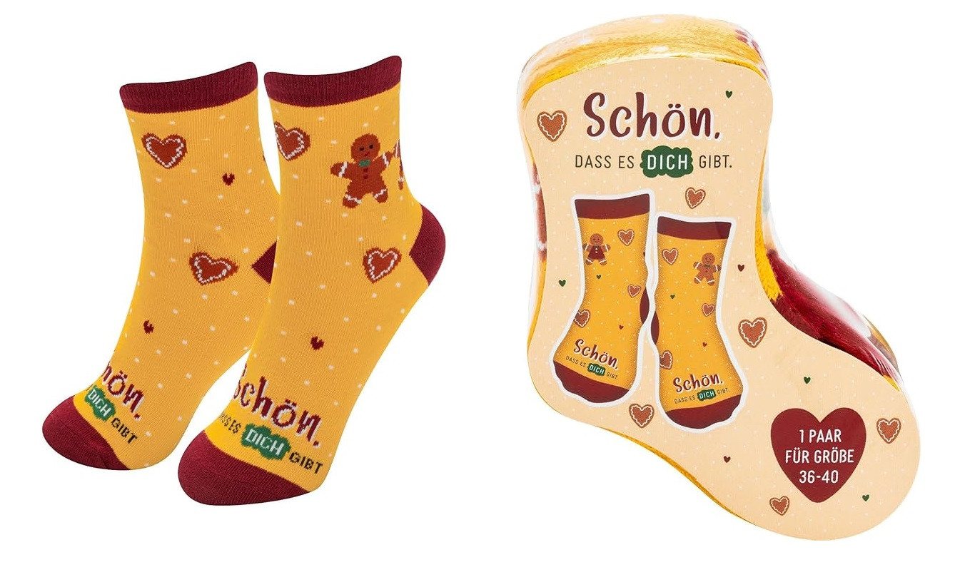 Sheepworld Socken Sheepworld Damen Socken Zaubersocken Gr 36-40 Schön dass es Dich gibt von Sheepworld