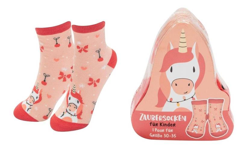Sheepworld Socken Sheepworld Kinder Socken Zaubersocken Gr 30-35 Einhorn 074405 von Sheepworld