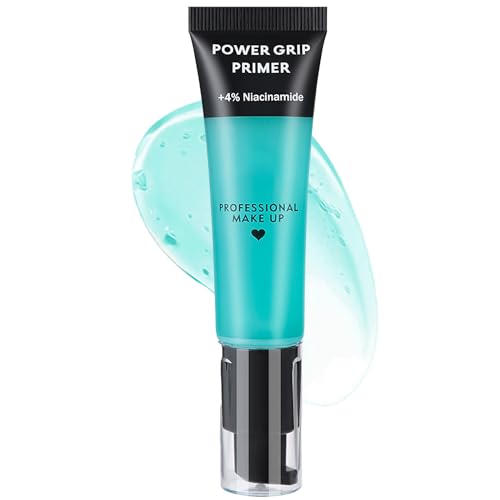 Power Grip Primer mit 4% Niacinamid, Feuchtigkeitsspendender Primer Gesicht Make-up zum Glätten der Haut, Pore Primer unter Foundation, Matte Ölfrei Gel Makeup Basis von Shefave