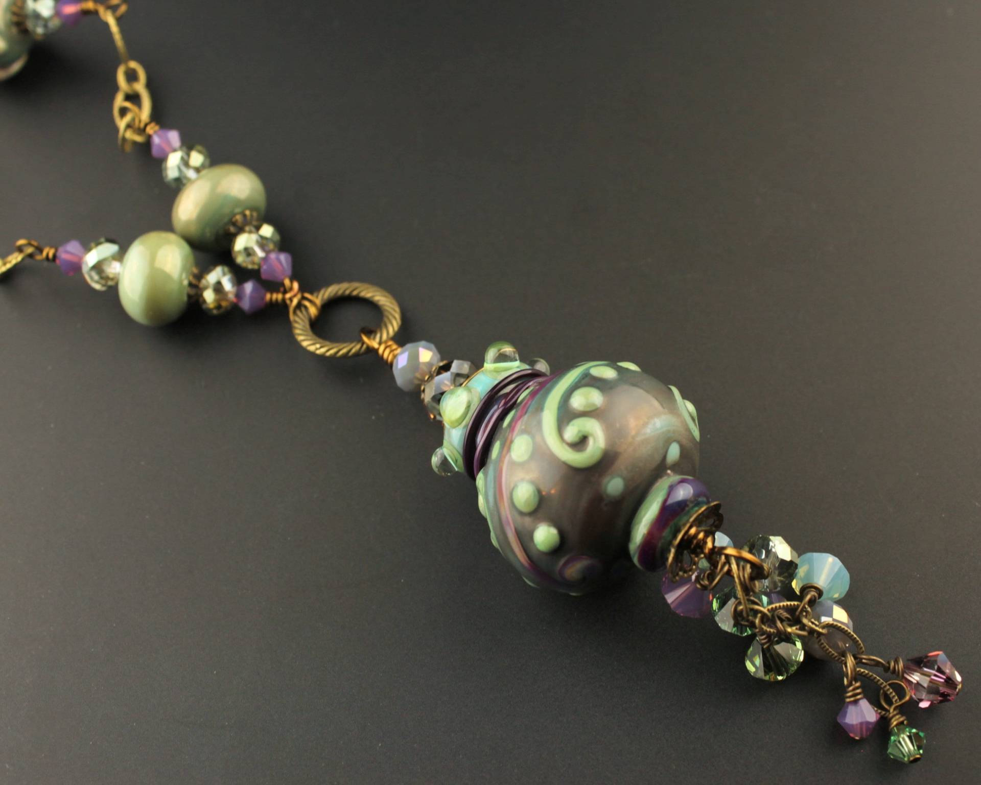 Halskette Und Ohrringe Im Set, "Gartentor' Halskette Und Ohrringe Im Set, "Gartentor' von SheilaDavisDesigns