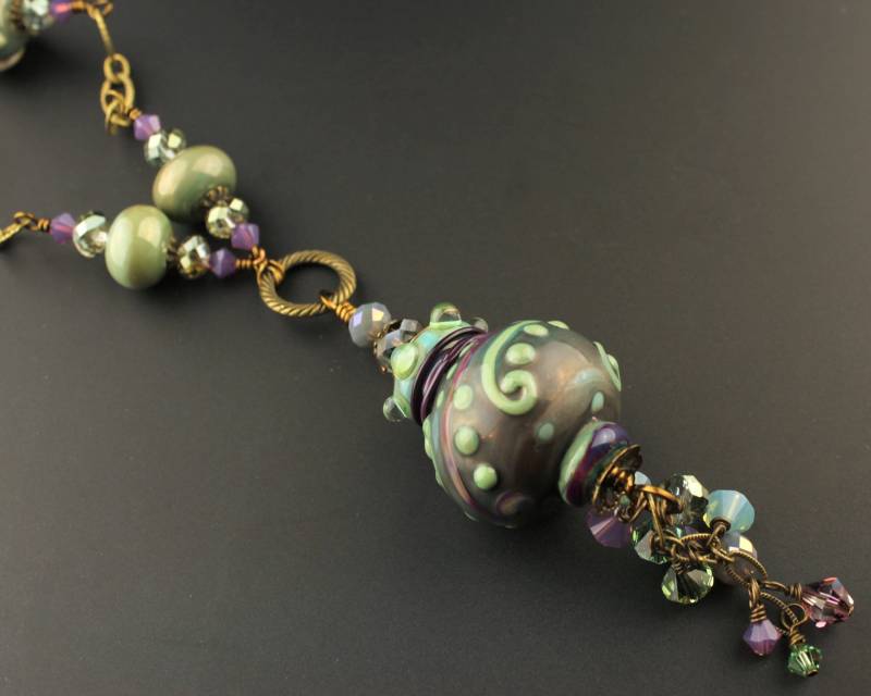 Halskette Und Ohrringe Im Set, "Gartentor' Halskette Und Ohrringe Im Set, "Gartentor' von SheilaDavisDesigns