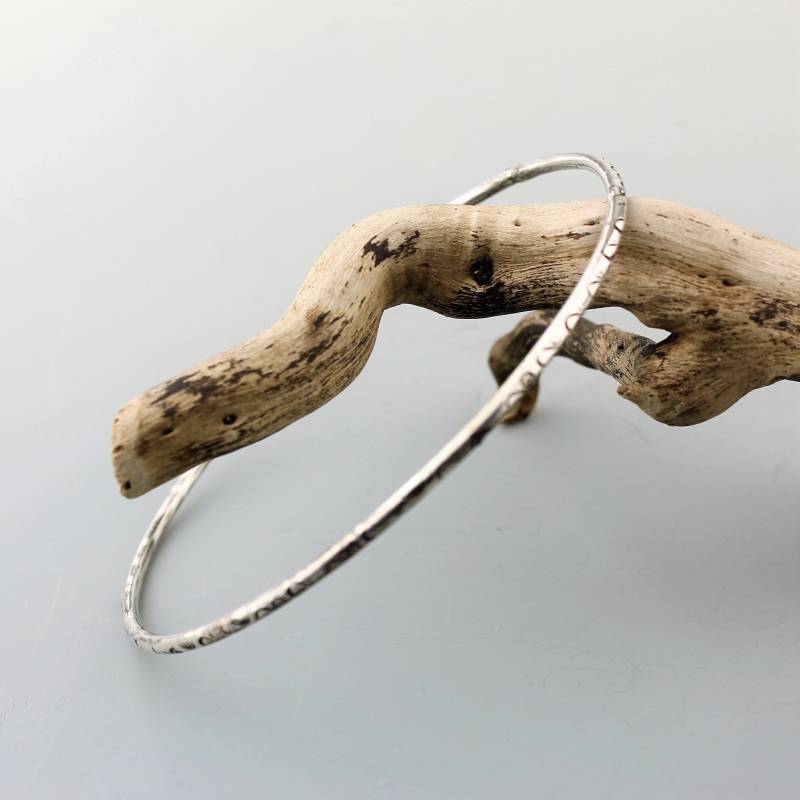 sterling Silber Armreif Armband Schmuck von SheilaDavisDesigns