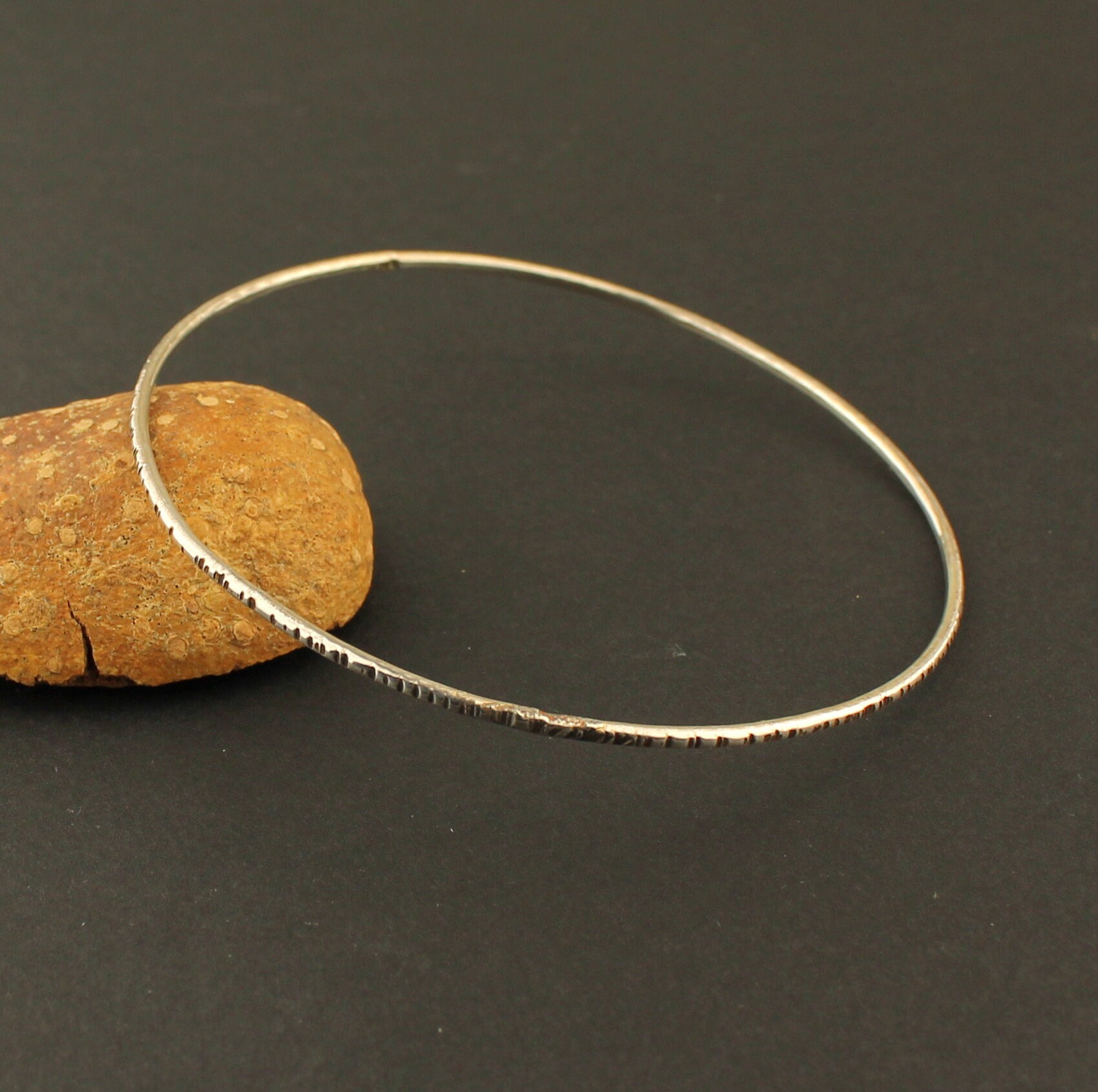 sterling Silber Armreif Armband Silberdraht Schmuck sterling Silber Armreif Armband Silberdraht Schmuck von SheilaDavisDesigns