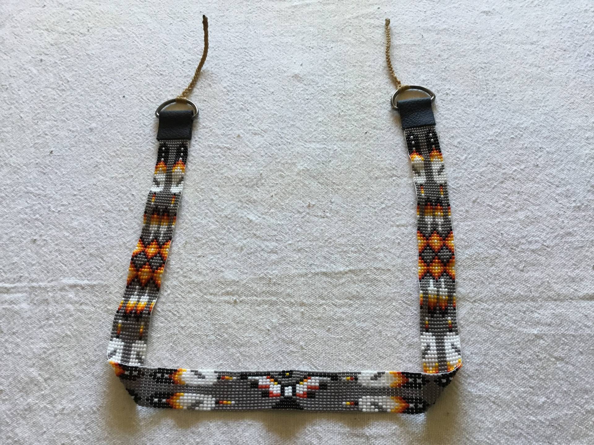 Hutband Erwachsene Thunderbird & Feathers Loom Beaded Hutband Erwachsene Thunderbird & Feathers Loom Beaded von ShelainesCreations