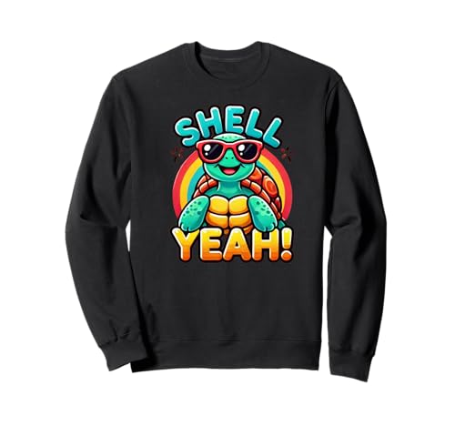 Shell-Yeah Tees – Funny cute Turtle Design for Kids & Adults Sweatshirt Shell-Yeah Tees – Funny cute Turtle Design for Kids & Adults Sweatshirt von Shell Yeah Designs Co