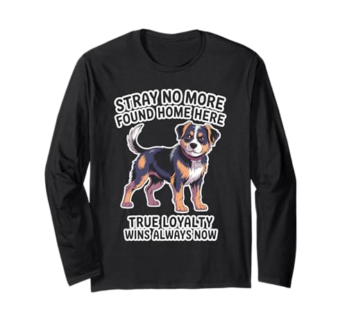 Rettungshundeliebhaber für Damen und Herren, niedliches Haustier, treue Tiere, Nischenhumor Langarmshirt Rettungshundeliebhaber für Damen und Herren, niedliches Haustier, treue Tiere, Nischenhumor Langarmshirt von Shelter Dog Owners Saved Pet Funny Breed Fan Tees