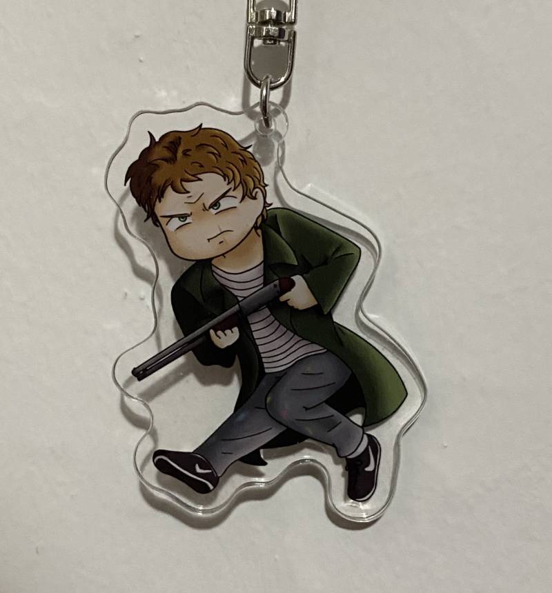 Vorbestellung Terminator Kyle Reese Doppelseitiger Acryl Anhänger von SheltieAnimation