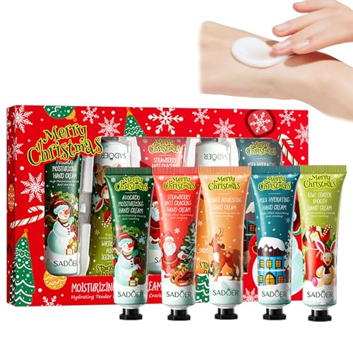 Weihnachts-Handcreme-Geschenk-Set, tägliche feuchtigkeitsspendende Handcreme, Geschenk-Set, Geschenke für Frauen von Shengqialun