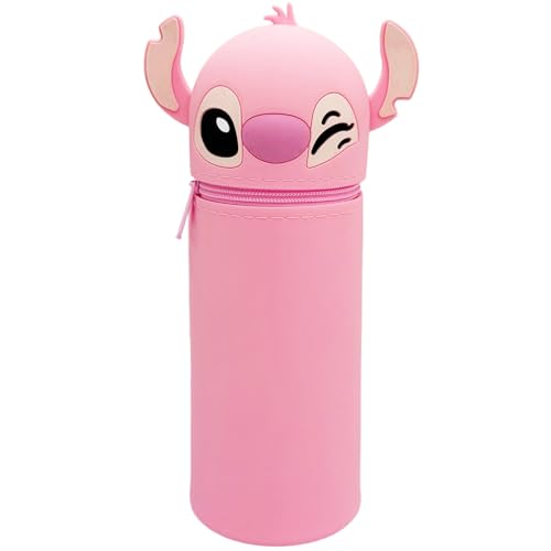 Shengruili Silikon Federmäppchen,2-in-1 Silikon Federmäppchen,Cartoon federmäppchen,Niedliche Schulbedarf,Stifte Mäppchen,Stifthalter Bleistifttasche Mädchen Junge von Shengruili