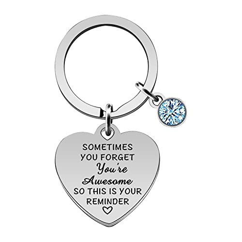 Shengxi Inspirierende Geburtstagsgeschenke Schlüsselanhänger für Frauen Ermutigung Geschenke mit Geschenkbox Inspirierende Geschenke für Freundin Schwester Kollegin Ehefrau und Mutter Kinder von Shengxi