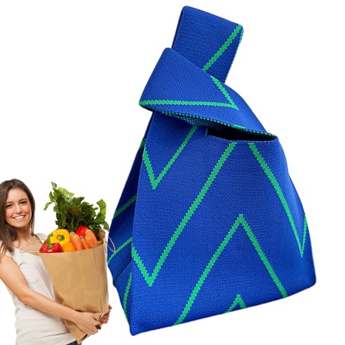 Geknotete Tasche für Damen,Weiche gestrickte Clutch-Geldbörsen | Ärmelknotenbeutel, Häkeltasche für Hochzeit, Abschlussball, Reisen, Geburtstag, Weihnachtsgeschenk für Frauen und Mama Shenrongtong von Shenrongtong