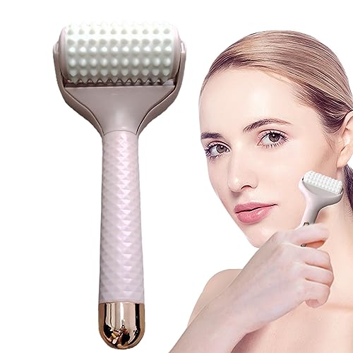 Gesichtsroller Ice,Tragbarer Cold Face Icer aus Silikon | Kalter Gesichtsroller für Damen und Herren, Gesichtsmassageroller für feine Linien und Schwellungen im Gesicht, Beauty-Tools Shenrongtong von Shenrongtong