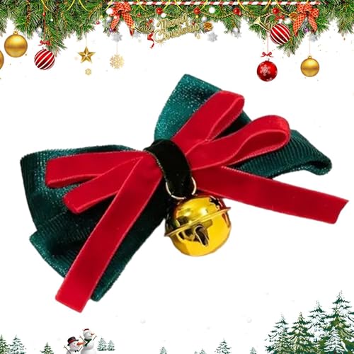Haarspangen mit Schleifen, für Mädchen und Damen, Weihnachtsstrumpf, Haarnadel mit Glocke, niedliches Haar-Accessoire, Haarschleife, vielseitig für Urlaub, Liebhaber, Familien Haarspangen mit Schleifen, für Mädchen und Damen, Weihnachtsstrumpf, Haarnadel mit Glocke, niedliches Haar-Accessoire, Haarschleife, vielseitig für Urlaub, Liebhaber, Familien von Shenrongtong